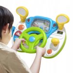 KIEROWNICA INTERAKTYWNA SYMULATOR GRA ŚWIECI ZMIANA BIEGÓW TOR JAZDY TRASA - obrazek 6