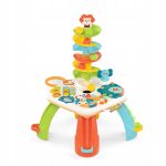 STOLIK EDUKACYJNY INTERAKTYWNY TABLICA MANIPULACYJNA WIEŻA KULEK PIANINO - obrazek 4