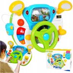 KIEROWNICA INTERAKTYWNA SYMULATOR GRA ŚWIECI ZMIANA BIEGÓW TOR JAZDY TRASA