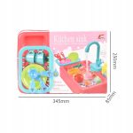 ZLEWOWZMYWAK DLA DZIECI ZLEW DO MYCIA NACZYŃ INTERAKTYWNY NA WODĘ AKCESORIA - obrazek 7