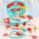 ZESTAW MAŁEGO LEKARZA LEKARSKI DOKTORA WALIZKA KUFEREK NA PREZENT XXL 19EL. - obrazek 3