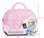 ZESTAW KOSMETYCZNY TOREBKA KUFEREK DO MAKIJAŻU LAKIER CIENIE BŁYSZCZYKI 42e - obrazek 4