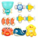 ZABAWKA KĄPIELOWA POD PRYSZNIC DO WODY WANNY WODOSPAD FONTANNA PRZELEWOWA - obrazek 5