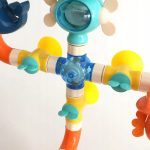 ZABAWKA KĄPIELOWA POD PRYSZNIC DO WODY WANNY WODOSPAD FONTANNA PRZELEWOWA - obrazek 4