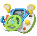 KIEROWNICA INTERAKTYWNA SYMULATOR GRA ŚWIECI ZMIANA BIEGÓW TOR JAZDY TRASA - obrazek 2