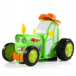 TRAKTOR AUTKO ZDALNIE STEROWANE CIĄGNIK RC ZIELONY ŚWIECI SKACZE TAŃCZY - obrazek 6