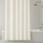 ZASŁONKA PRYSZNICOWA ZASŁONA 180x200CM ZŁOTA JODEŁKA KÓŁKA KURTYNA KÓŁKA 12 - obrazek 14