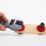 ZESTAW MAJSTERKOWICZA NARZĘDZIA WARSZTAT SKRZYNKA Z NARZĘDZIAMI ZABAWKA - obrazek 6