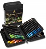 PROFESJONALNY ZESTAW KREDEK KREDKI Z PIÓRNIKIEM 72 - obrazek 3