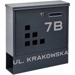 SKRZYNKA POCZTOWA MA0006 + NAPIS