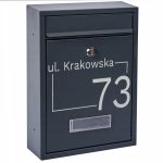SKRZYNKA POCZTOWA MA0007 + WZÓR 6