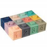 EDUKACYJNE MIĘKKIE KLOCKI SENSORYCZNE ZWIERZĄTKA - obrazek 8