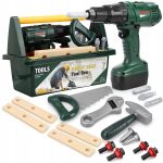 ZESTAW MAJSTERKOWICZA NARZĘDZIA WARSZTAT SKRZYNKA Z NARZĘDZIAMI ZABAWKA - obrazek 9