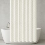 ZASŁONKA PRYSZNICOWA ZASŁONA 180x200CM ZŁOTA JODEŁKA KÓŁKA KURTYNA KÓŁKA 12 - obrazek 15