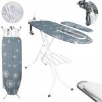 DESKA DO PRASOWANIA RĘKAWNIK PRZEDŁUŻACZ PÓŁKA SZEROKI BLAT 120x38 CM DUŻA