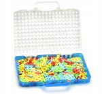 UKŁADANKA EDUKACYJNA PUZZLE KLOCKI WKRĘTARKA 218el - obrazek 3