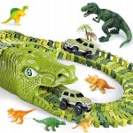 TOR WYŚCIGOWY DINOZAUR DINO TRACK PARK 140el 210cm - obrazek 6