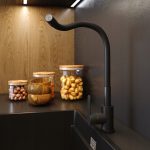 BATERIA KUCHENNA CZARNA NABLATOWA GIĘTKA ELASTYCZNA CZARNA WYLEWKA PODSTAWA - obrazek 7