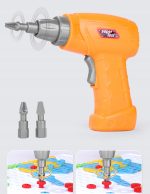 UKŁADANKA EDUKACYJNA PUZZLE KLOCKI WKRĘTARKA 218el - obrazek 11