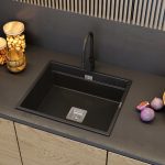 BATERIA KUCHENNA CZARNA NABLATOWA GIĘTKA ELASTYCZNA CZARNA WYLEWKA PODSTAWA - obrazek 8