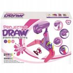 RÓŻOWY PROJEKTOR RZUTNIK DO NAUKI MALOWANIA MAZAKI - obrazek 5