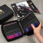 PROFESJONALNY ZESTAW KREDEK KREDKI Z PIÓRNIKIEM 72 - obrazek 4