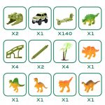 TOR WYŚCIGOWY DINOZAUR DINO TRACK PARK 140el 210cm - obrazek 2