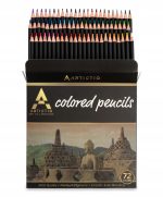 KREDKI OŁÓWKOWE PROFESJONALNY ZESTAW KREDEK 72 szt - obrazek 2