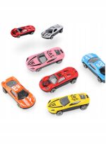 TIR LAWETA AUTKA Z WYRZUTNIĄ CIĘŻARÓWKA 6 SAMOCHODZIKÓW RESORAKI ZESTAW - obrazek 9