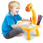 PROJEKTOR RZUTNIK DO NAUKI RYSOWANIA ŻYRAFA STOLIK - obrazek 4