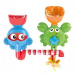 FONTANNA MŁYNEK ZABAWKA EDUKACYJNA DO KĄPIELI KRAB - obrazek 2