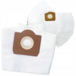 Worki do odkurzacza z harmonijkowym filtrem, zapewniające skuteczne zbieranie kurzu i alergenów.