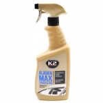 K2 Alaska Max odmrażacz do szyb, bezpieczny dla lakieru i uszczelek, szybkie działanie, butelka ze spryskiwaczem.