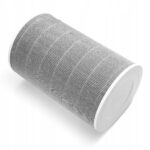 Filtr powietrza HEPA do oczyszczacza, cylindryczny kształt, zapewnia efektywne usuwanie zanieczyszczeń z powietrza.