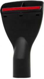 Dysza ssąca z czerwonym paskiem do odkurzacza, idealna do tapicerki, precyzyjne czyszczenie trudno dostępnych miejsc.