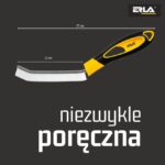 Poręczna szczotka ERLA o długości 27 cm, idealna do czyszczenia trudno dostępnych miejsc.