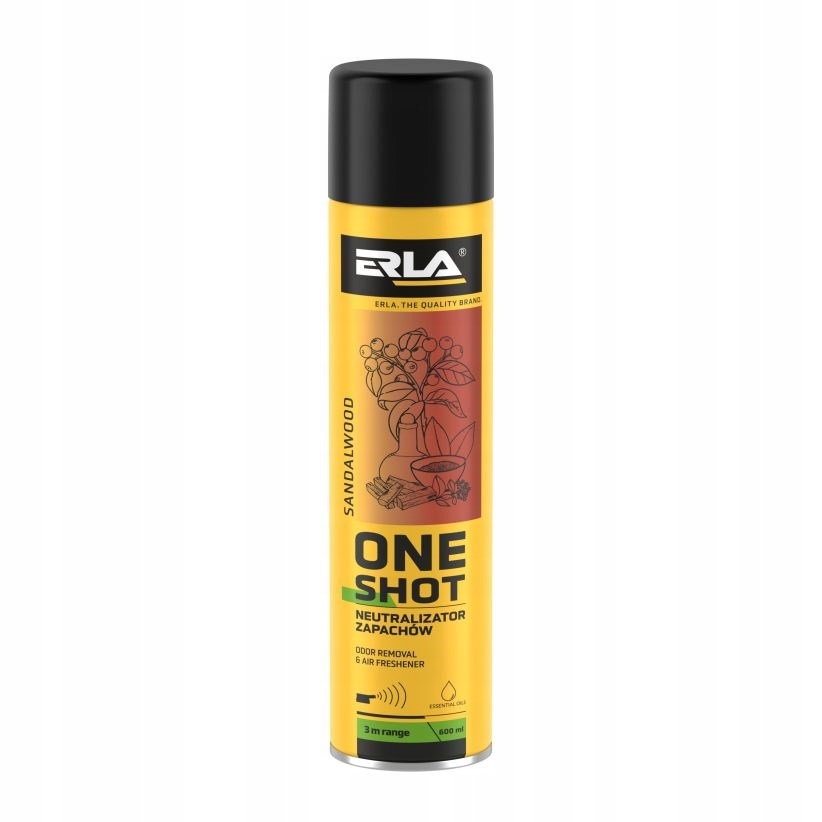 42e0d17fe27c188d47c70da67b474a14.jpg Neutralizator zapachów Erla One Shot Sandalwood, 600 ml
