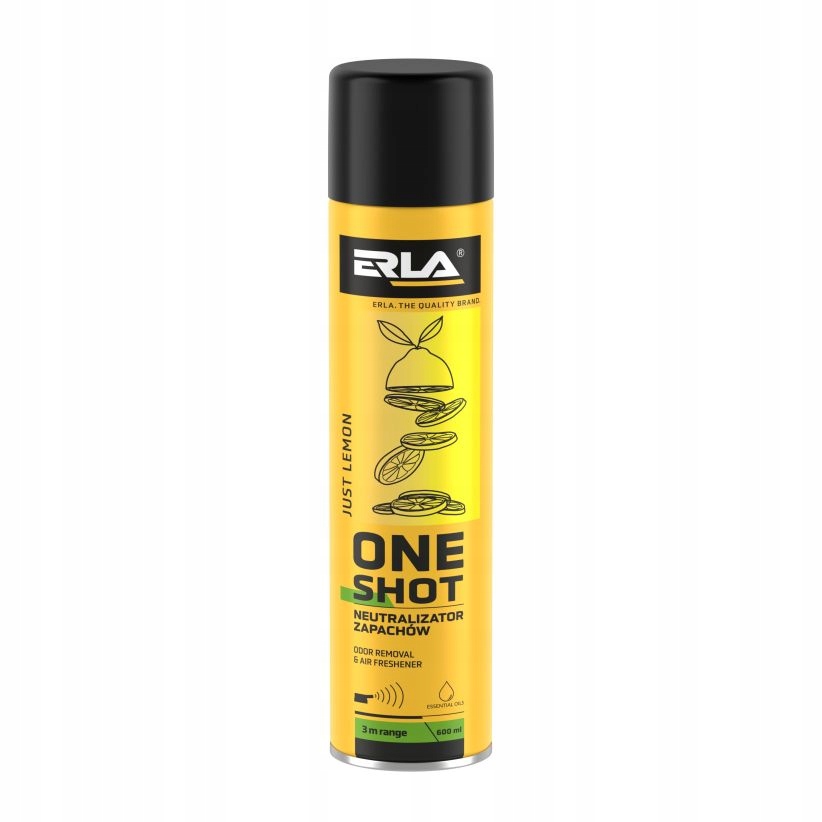 9485ede898659693cda9384a59558eb1.jpg Neutralizator zapachów Erla One Shot Just Lemon, 600 ml